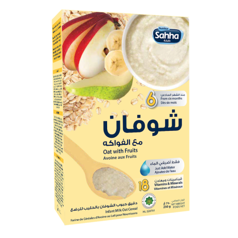 Sahha Oat with Fruits