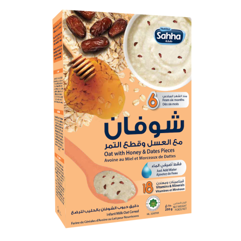 Sahha Oat with Honey & Dates Pieces